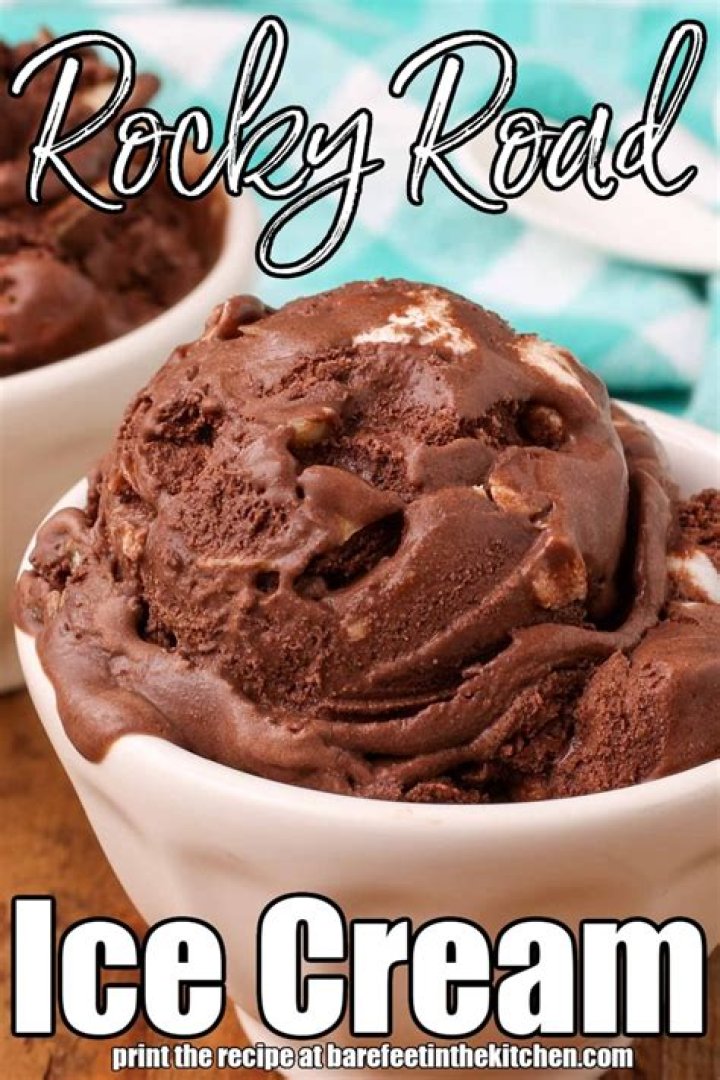 What flavor is Rocky Road ice cream?