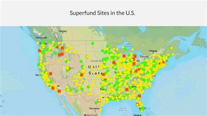 Where are Superfund sites located?